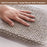 65x24cm Wool Stair Treads Self-Adhesive Non-Slip Carpet Runner Stair Protector Staircase Step Cover for Indoor - Beige  /  Rectangle - 4