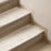 100x24cm Wool Stair Treads Self-Adhesive Non-Slip Carpet Runner Stair Protector Staircase Step Cover for Indoor - Beige  /  Rectangle - 1