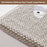 100x24cm Wool Stair Treads Self-Adhesive Non-Slip Carpet Runner Stair Protector Staircase Step Cover for Indoor - Beige  /  Rectangle - 6