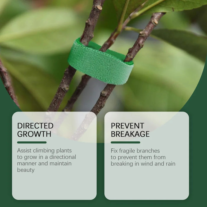 MOONSPRY 30Pcs Plant Ties Magic Tape Adjustable Garden Straps for Indoor Outdoor Plant Support - 30Pcs - 4
