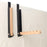 2Pcs Portable Travel Clothes Drying Rack No Drill Foldable Over Door Hook Hanger for Hotel Room - White - 6
