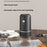 Portable Electric Coffee Grinder Rechargeable Bean Grinder 4 Settings Adjustable Type-C Charging Coffee Maker for Espresso Pour Over - Black - 4
