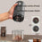 Portable Electric Coffee Grinder Rechargeable Bean Grinder 4 Settings Adjustable Type-C Charging Coffee Maker for Espresso Pour Over - Black - 7