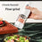 Electric Seasoning Grinder One Button Pepper Salt Mill Rechargeable Kitchen Grinding Tool for Cooking - Black - 4