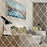 H01200 4x100cm Self-Adhesive Mirror Mosaic Glass Mini Square Tiles DIY Crafts Wall Sticker (Each Square: 5mm) - Silver - 5