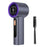 LED Display Handheld Fan 3000mAh Type-C Charging 100 Speed Levels High Speed Portable Mini Fan for Summer Cooling - Grey - 1