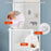 1.8m Retractable Baby Safety Gate Pet Barrier Gate Stretchable Door Guard Stair Protection - Black - 2