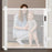 1.8m Retractable Baby Safety Gate Pet Barrier Gate Stretchable Door Guard Stair Protection - Black - 4