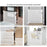 1.8m Retractable Baby Safety Gate Pet Barrier Gate Stretchable Door Guard Stair Protection - Black - 6