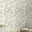 44x500cm Vintage Floral Self-Adhesive Wallpaper Removable Wall Stickers for TV Background Wall Furniture Cabinet DIY - PH13-009 - 4