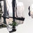 H01209 12Pcs 20 x 17.3 x 10cm Hexagon Mirror Wall Stickers for Living Room, Bedroom Acrylic Mirror Set Wall Sticker Decal - Silver - 4