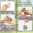 12Pcs 3D Stainless Steel Reflective Bird Scare Discs Wind Spinner Garden Decor for Outdoor Yard Orchard - 6