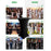 80x110cm Cocktail Table Cover Elastic Tablecloth High Top Bar Table Cover for Wedding Party Events - Black - 5