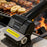 Cordless Electric Grill Brush 1100RPM Motor Rechargeable Stainless Steel BBQ Grill Cleaner with 2 Brush Heads - 3