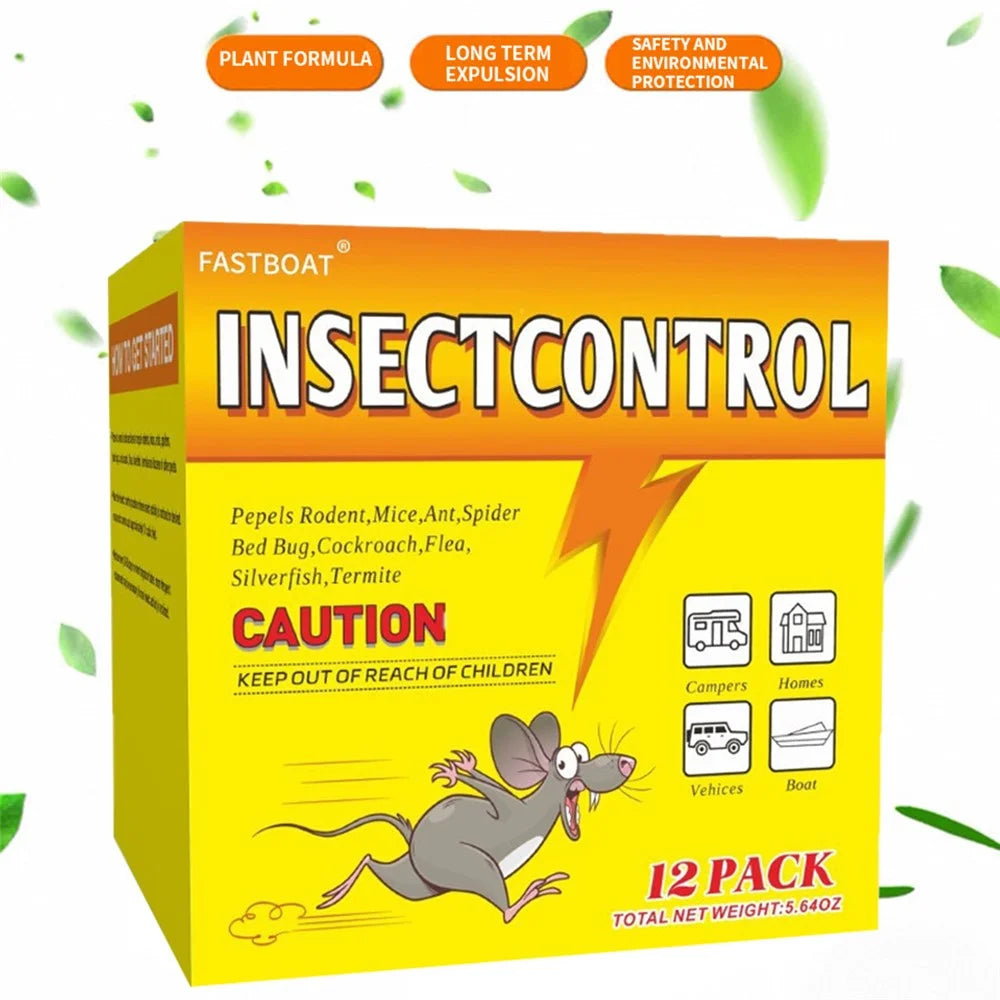 24Pcs Plant Essential Oil Mouse Rodent Repellent Car Home Effective Rodent Control Repellent Pellets - Colorful Box 1 - 3