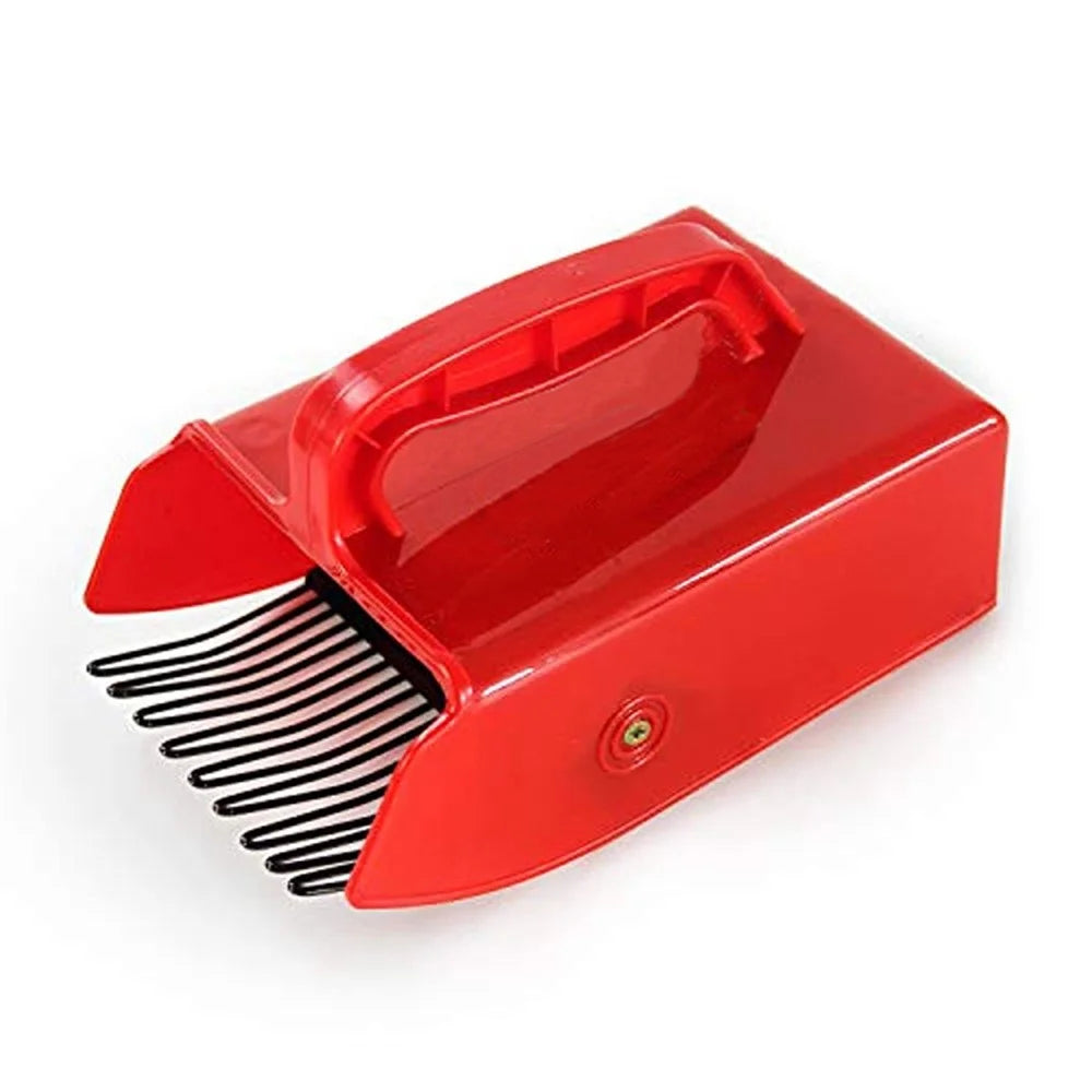 Berry Picker Blueberry Lingonberry Scoop Metal Comb Ergonomic Handle Design Berry Picking Rake Tool (BPA Free, No FDA Certificate) - 2