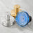 4Pcs Stainless Steel Suction Cup Wall Hooks Wall Mounted No Drill Bathroom Kitchen Towel Hanger - Black - 6