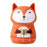 Cute Cartoon Animal-Shaped Mechanical Timer 60 Minutes Desktop Study Time Management Countdown Timer for Learning Kitchen - Red A  /  Fox - 1