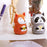 Cute Cartoon Animal-Shaped Mechanical Timer 60 Minutes Desktop Study Time Management Countdown Timer for Learning Kitchen - Red A  /  Fox - 5