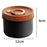 Double Layer Lunch Box Set Bento Box with Soup Bowl Large Capacity Food Container for Work Office (BPA Free, No FDA) - Black - 7