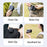 F013 Portable Mini USB Rechargeable Cooling Fan Summer Handheld Belt Hanging Clip Fan (CE Certified) - Black - 6