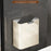 Large Size 26x15x28cm Wall Mounted Trash Can with Lid Stainless Steel Kitchen Bathroom Garbage Bin - Cream White} - 3