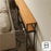 2-Tier 120x30x100.2cm Console Table Narrow Behind Sofa Storage Shelf for Living Room Bedroom - Oak + White Frame - 4
