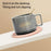 4Pcs / Set 10cm Round Thick Silicone Drink Coaster Non-Slip Heatproof Cup Mug Pad Mat - Green - 4