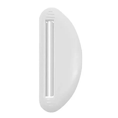 Toothpaste Tube Squeezer Tool Plastic Cosmetic Cream Squeezer Dispenser for Bathroom - White - 1