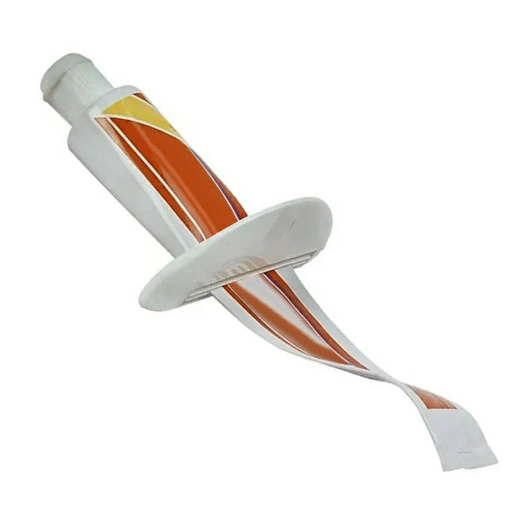 Toothpaste Tube Squeezer Tool Plastic Cosmetic Cream Squeezer Dispenser for Bathroom - White - 3