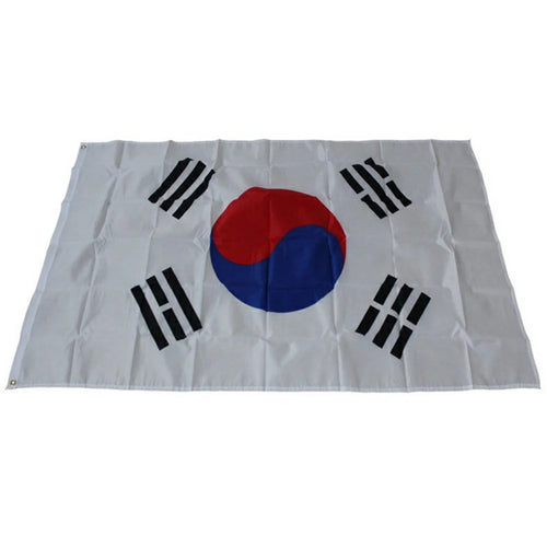 90x150cm 3x5ft South Korea Flag Polyester Flag with Grommets for Outdoor Display - 1