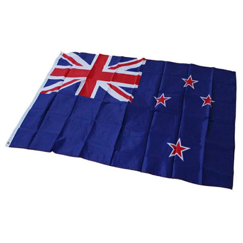 90x150cm 3x5ft New Zealand Flag Polyester National Banner with Grommets for Outdoor Display - 1