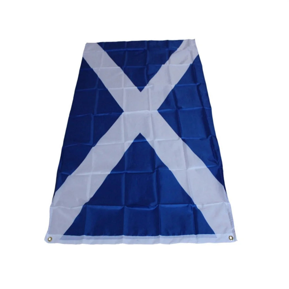 90x150cm 3x5ft Scotland Flag Polyester NationalFlag Banner with Grommets for Outdoor Party - 2