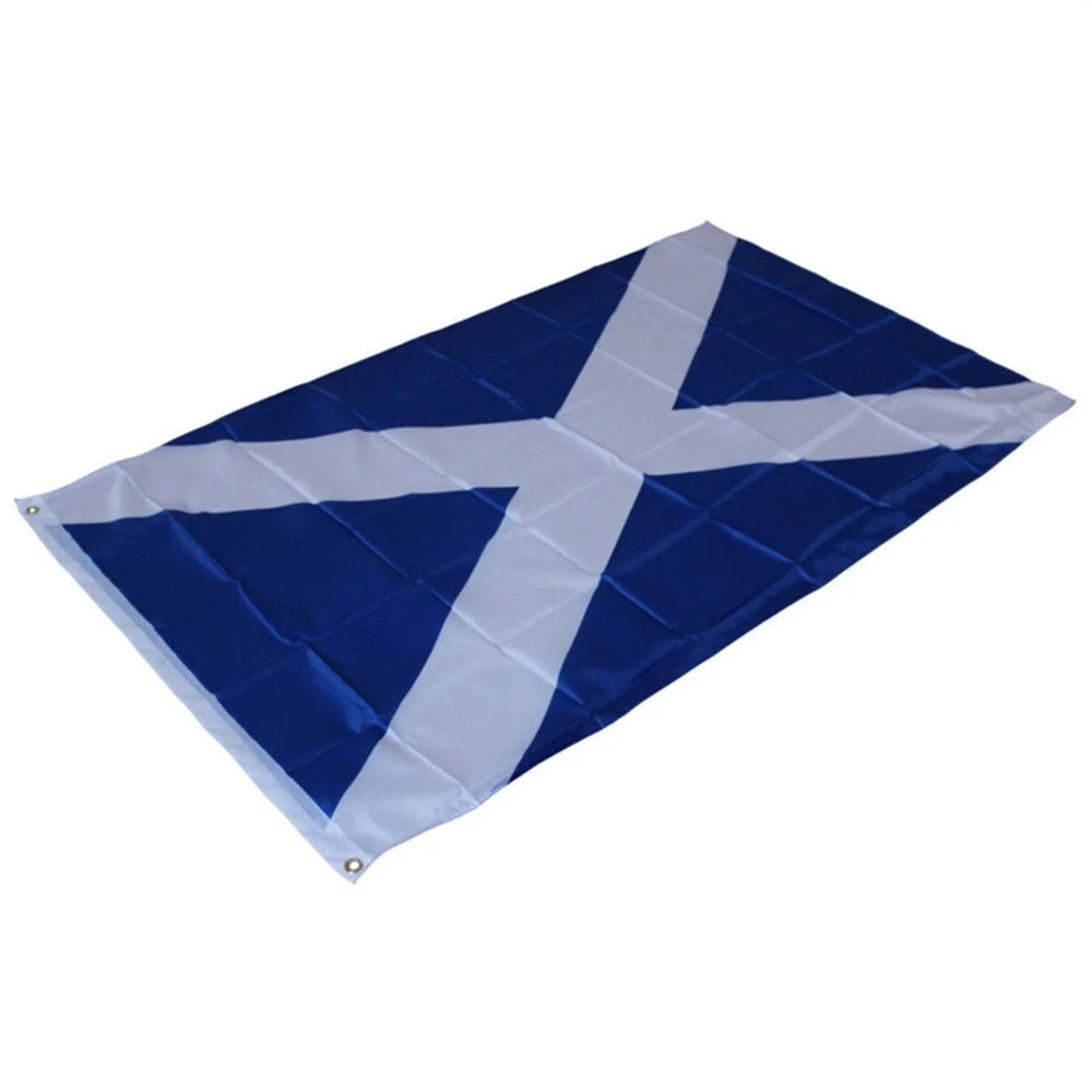 90x150cm 3x5ft Scotland Flag Polyester NationalFlag Banner with Grommets for Outdoor Party - 4