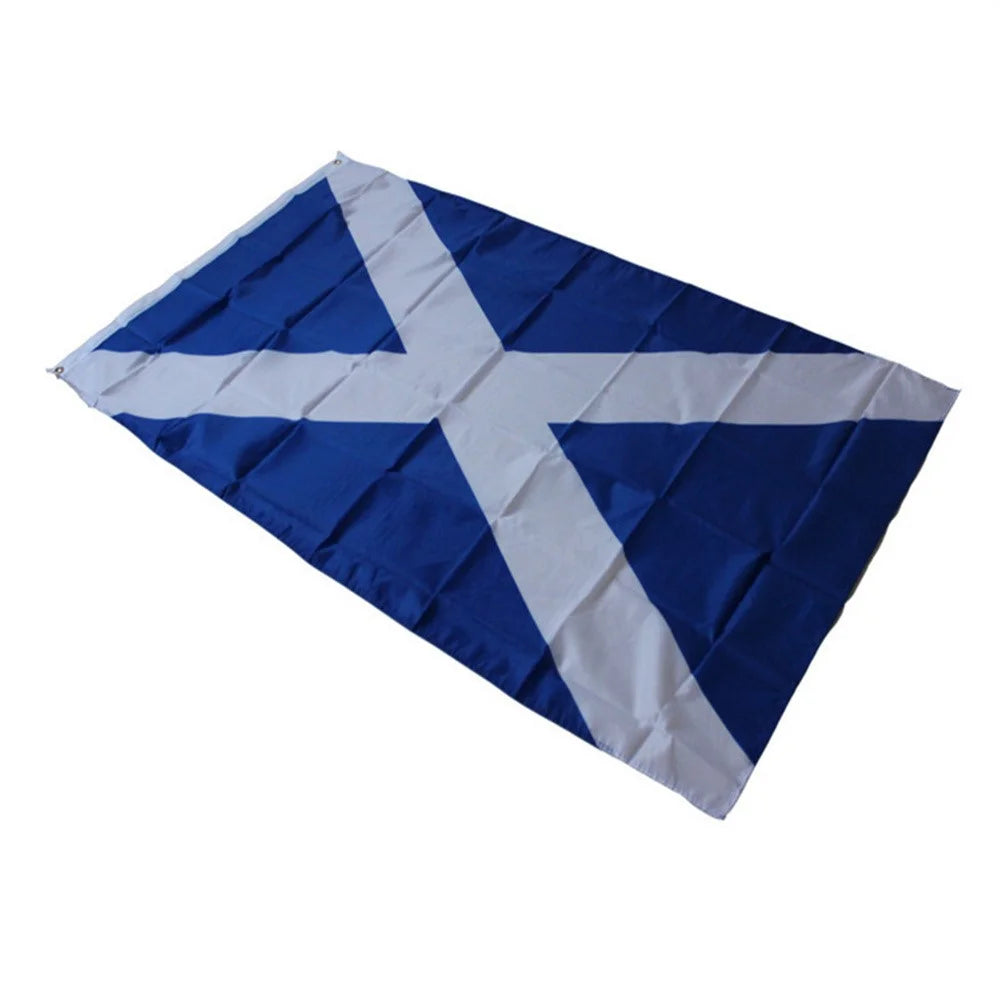 90x150cm 3x5ft Scotland Flag Polyester NationalFlag Banner with Grommets for Outdoor Party - 5