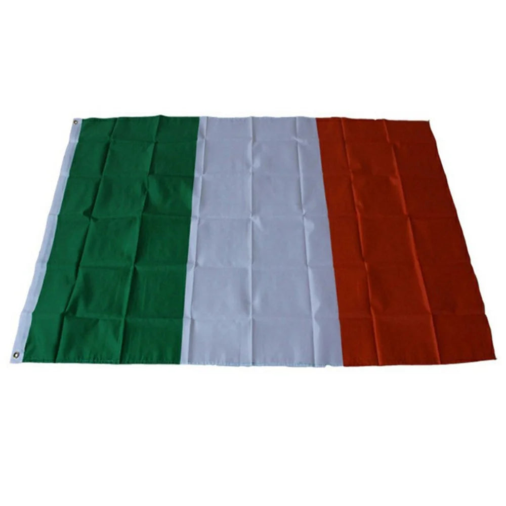 90x150cm 3x5ft Ireland Flag Polyester National Flag with Grommets for Outdoor Indoor Display - 2