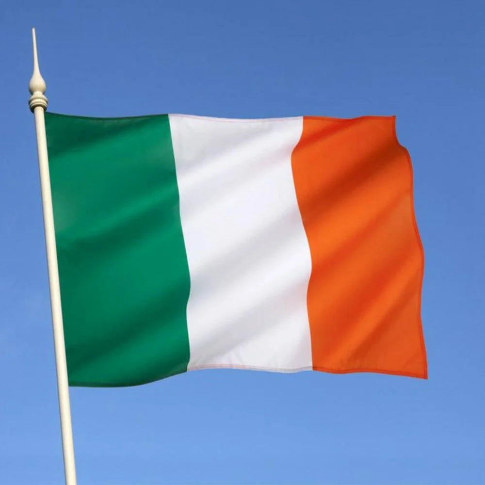 90x150cm 3x5ft Ireland Flag Polyester National Flag with Grommets for Outdoor Indoor Display - 6