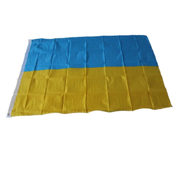 90x150cm 3x5ft Ukraine Flag Polyester National Flag with Grommets for Outdoor Display - 3