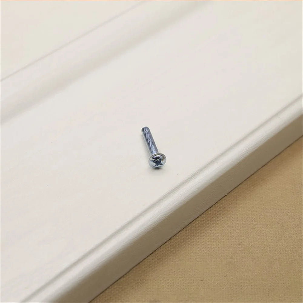 Semicircle Cabinet Door Pulls Aluminum Alloy Bronze Wardrobe Door Handle with 22mm Screw, Size: S - 2