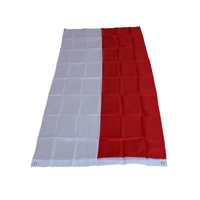 90x150cm 3x5ft Poland Flag Polyester National Banner with Grommets for Outdoor Indoor Display - 5