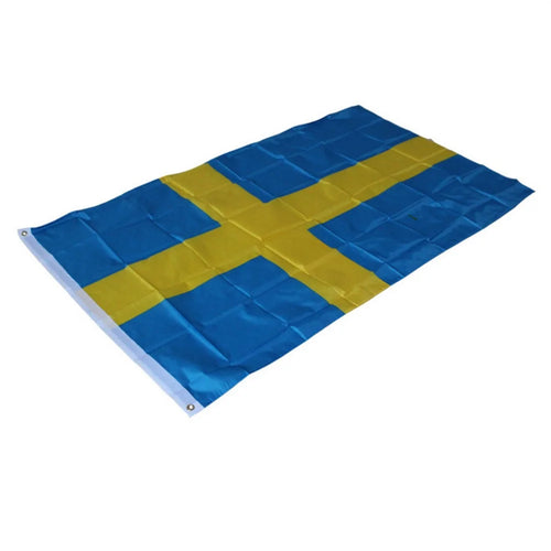 90x150cm 3x5ft Sweden Flag Polyester Swedish National Flag with Grommets for Outdoor Display - 1