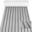 240x90x0.6cm EVA Foam Boat Flooring Self-Adhesive Faux Teak Texture Anti-Slip Waterproof Boat Decking Mat - Light Grey - 1