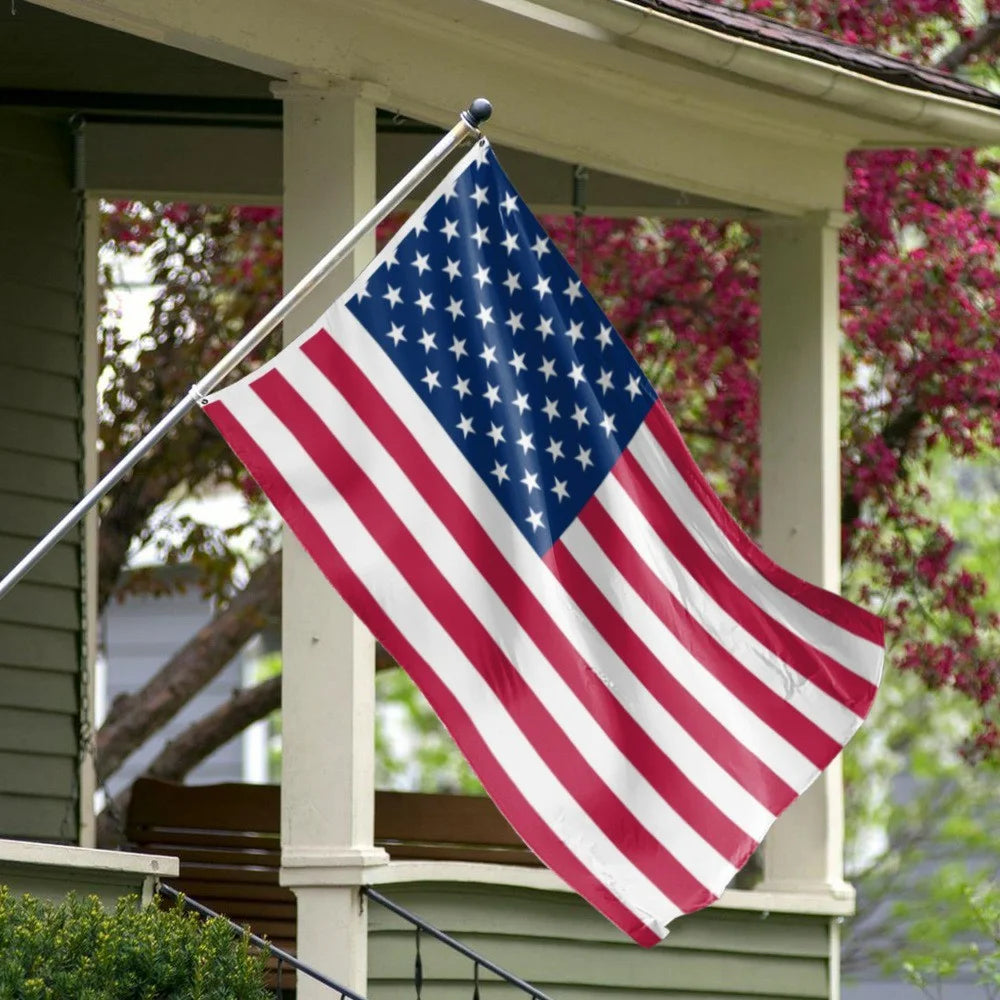 90x150cm 3x5ft US American Flag Polyester National Banner with Metal Grommets for Outdoor Indoor Display - 3