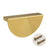 Semicircle Bronze Cabinet Door Pulls Replacement Wardrobe Door Handle with 22mm Screw, Size: L - 1