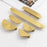 Semicircle Bronze Cabinet Door Pulls Replacement Wardrobe Door Handle with 22mm Screw, Size: L - 4
