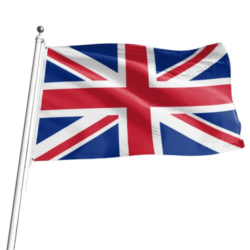 90x150cm 3x5ft UK British Flag Polyester National Banner with Metal Grommets for Outdoor Indoor Display - 1