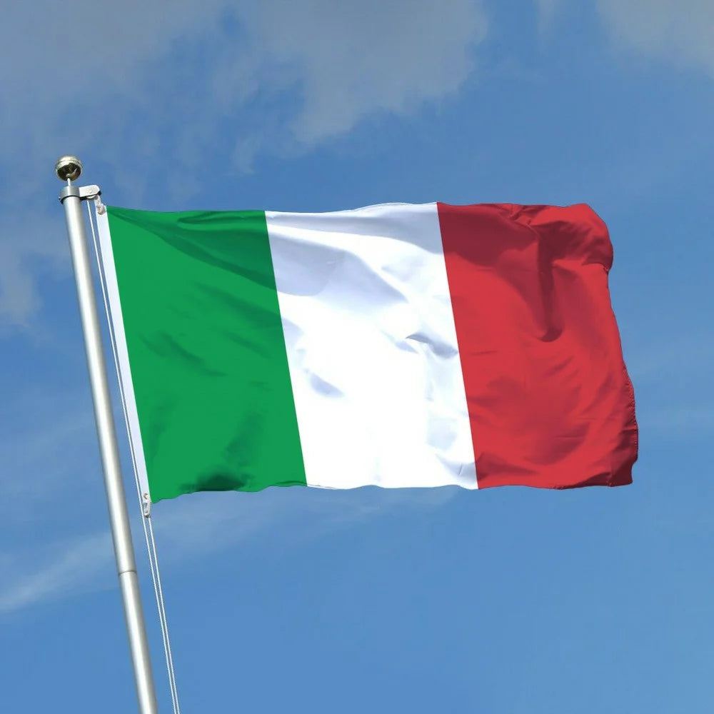 90x150cm 3x5ft Italy Flag Polyester Italian National Flag Banner with Grommets for Outdoor Indoor Party Decoration - 3