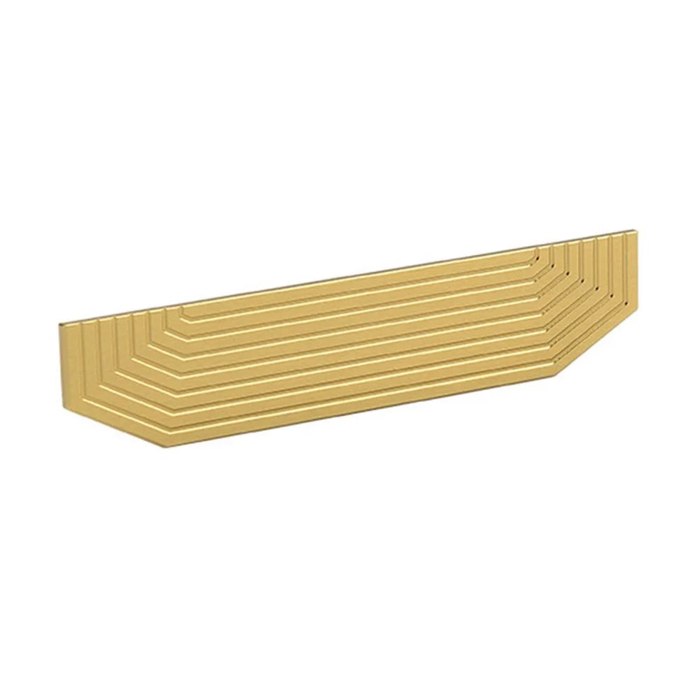 C-Shaped Bronze Cabinet Door Wardrobe Door Handle Dresser Drawer Pull Handle with 22mm Screw, Size: M - 1