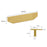 C-Shaped Bronze Cabinet Door Wardrobe Door Handle Dresser Drawer Pull Handle with 22mm Screw, Size: M - 5