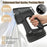 Handheld Steam Iron Garment Steamer 400ml Large Tank LCD Touch Screen Auto-Grip  Ironing Machine Steam Iron for Travel Home - Black  /  EU Plug - 2